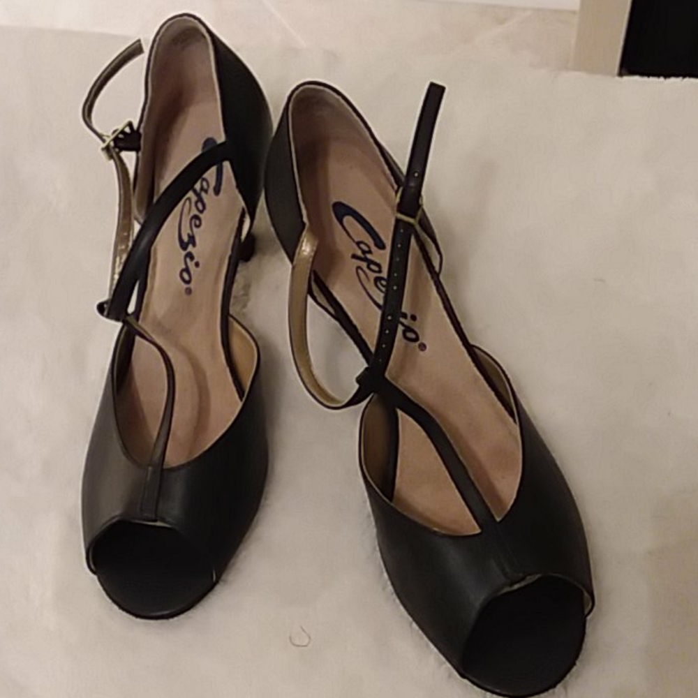 Capezio Open Toed Dance Shoes